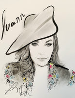 Countess Luann, 2025, 11x14”