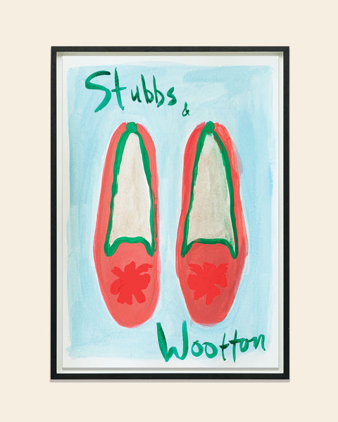 Stubbs x Assouline Slippers, 7x10"