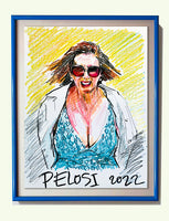 Nancy Pelosi Italian Beach Day
