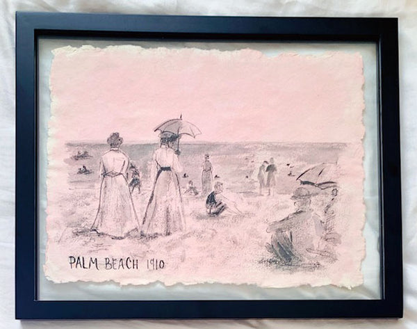 Palm Beachgoers 1910